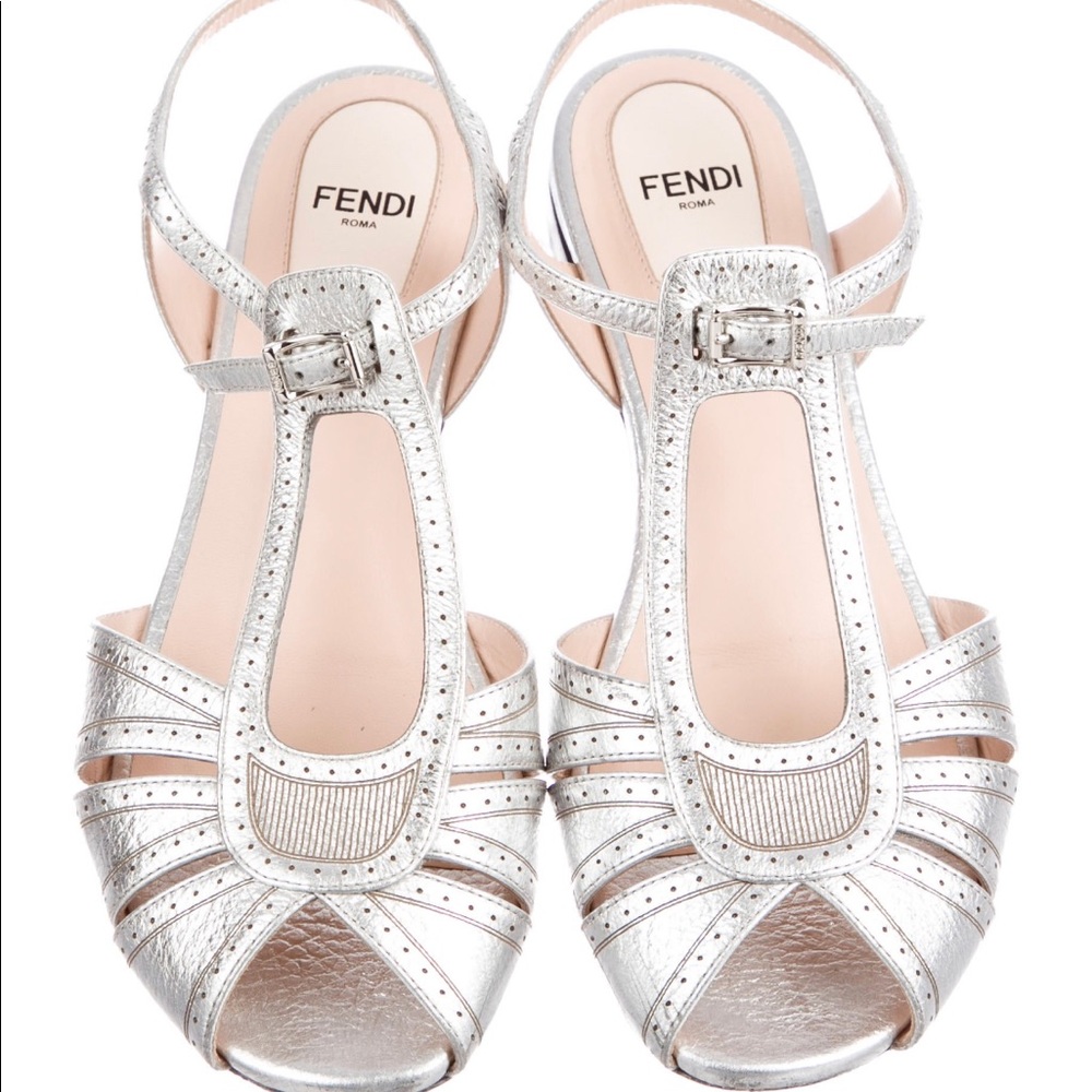 Fendi slingback sandals